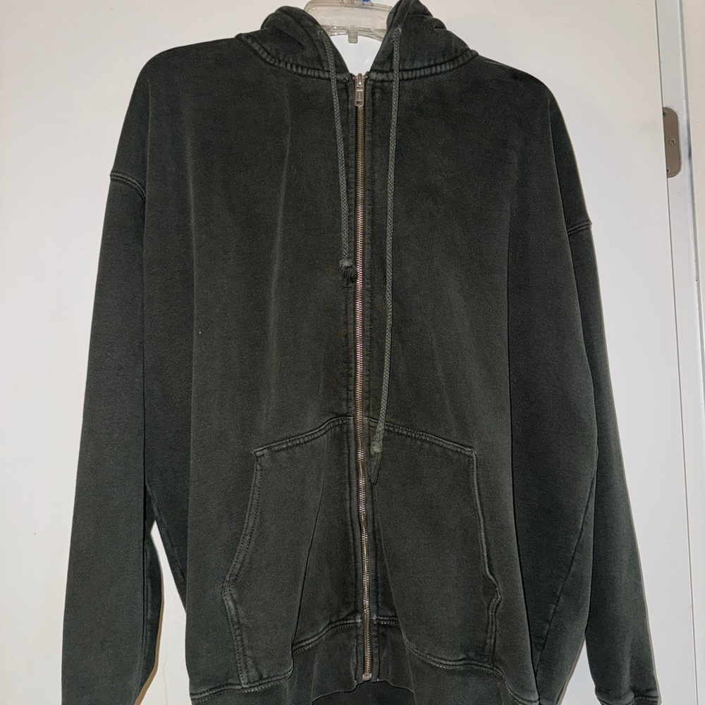 Women’s Dark Green Hoodie Sweater